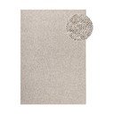 Szürke-krémszínű mosható szőnyeg 200x290 cm Rocco Dark Cream – Elle Decoration