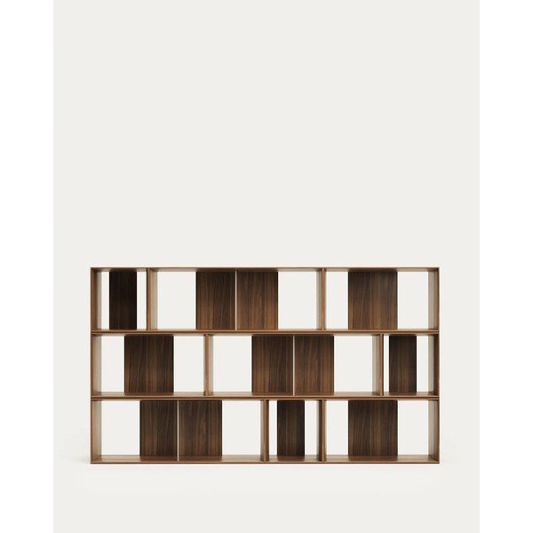 Natúr színű moduláris polcrendszer szett tölgyfa dekorral 9 db-os 202x114 cm Litto – Kave Home-image-3
