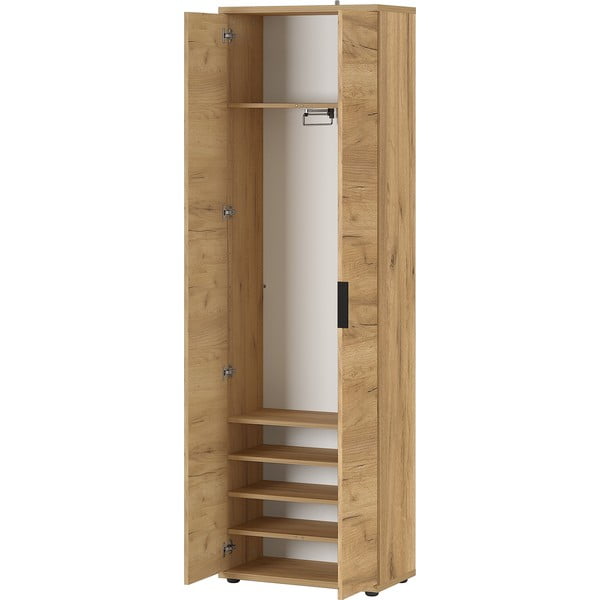 Ruhásszekrény tölgyfa dekorral 59x199 cm Fremont - Germania-image-2
