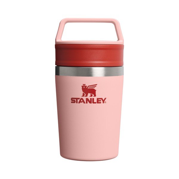 Barackszínű rozsdamentes acél termobögre 230 ml Café-To-Go Travel Mug Peach Rose – Stanley
