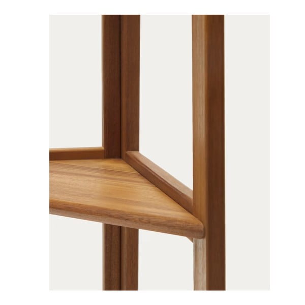 Natúr színű akácfa kültéri polcos állvány 42x150 cm Victora – Kave Home-image-3