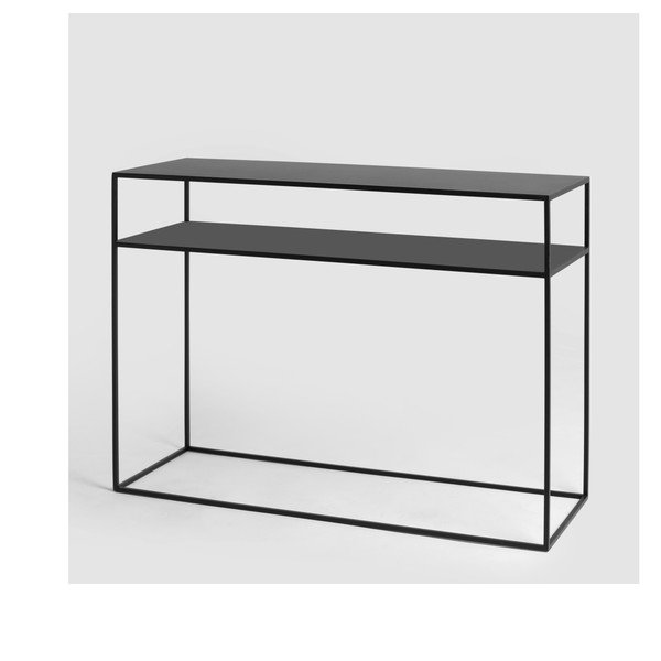 Tensio fekete konzolasztal, 100 x 35 cm - CustomForm-image-2