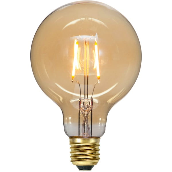 Meleg színű LED szálas izzó E27, 1 W Vintage Gold – Star Trading