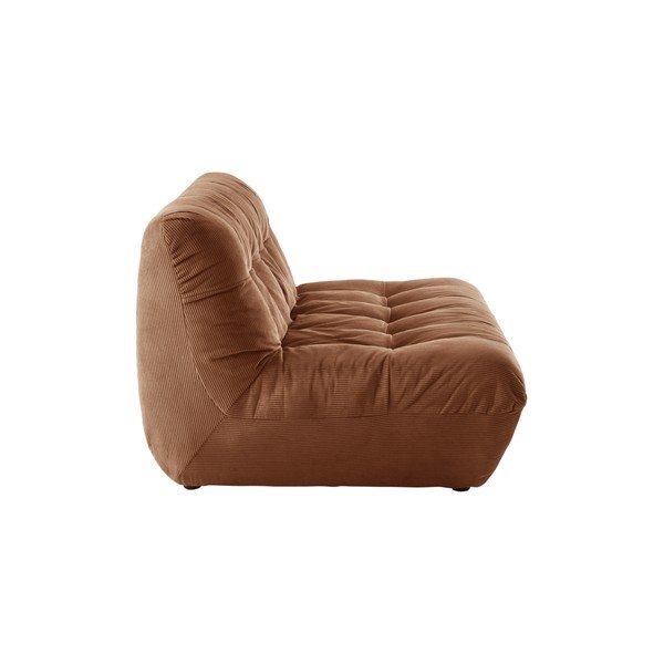 Barna kordbársony kanapé 145 cm Kelso – Jotex-image-3