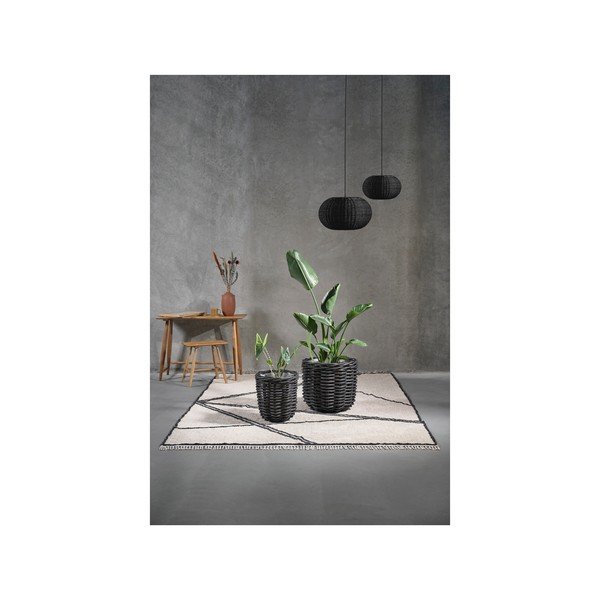 Rattan virágcserép készlet 2 db-os ø 52 cm Vilda – Villa Collection-image-1