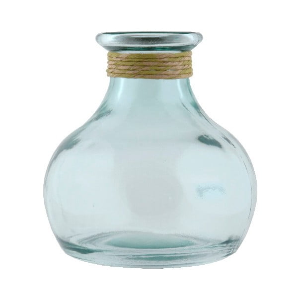 Lisboa újrahasznosított üveg váza, magasság 21 cm - Ego Dekor