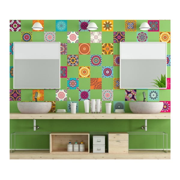 Flow 60 darabos falmatrica, 15 x 15 cm - Ambiance-image-3