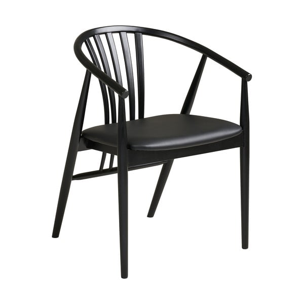 Fekete bükkfa karfás étkezőszék Agustin – House Nordic