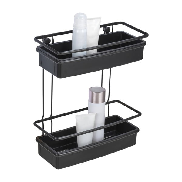 Molinella fekete zuhanypolc, 30 x 35 cm - Wenko-image-3