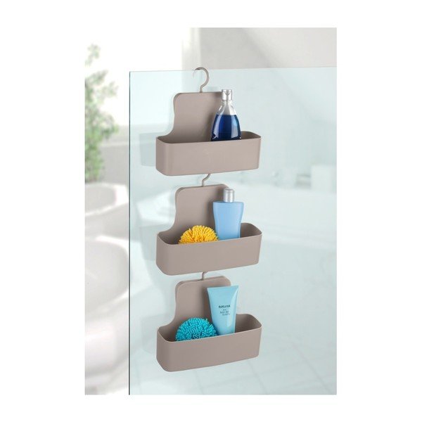 Barcelona bézs függőpolc zuhanyfülkébe - Wenko-image-3
