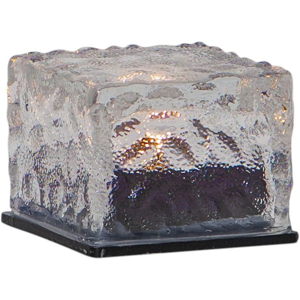 Napelemes kültéri LED gyertya szett 3 db-os (magasság 5,5 cm) Icecube – Star Trading-image-3