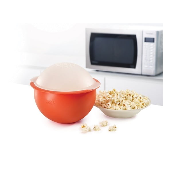 M-Cuisine Popcorn Maker piros pattogatott kukorica készítő tál - Joseph Joseph-image-1