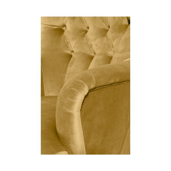 Brandon Suede sárga fotel - Max Winzer-image-4