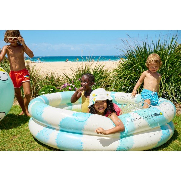 Sunnylife Smiley felfújható medence, ø 165 cm - Sunnylife-image-1