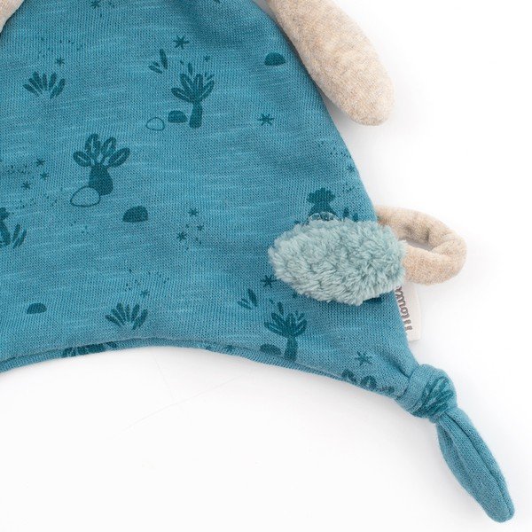Kék szundikendő Elephant – Moulin Roty-image-2