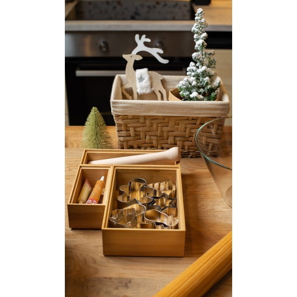 Bambusz tároló, 22,5 x 15 x 6,35 cm - Compactor-image-2