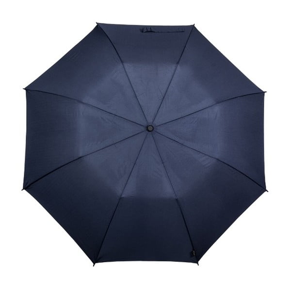 Minimalistic kék összecsukható szélálló esernyő, ⌀ 123 cm - Ambiance