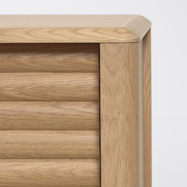 Lenon TV-állvány tölgyfa dekorral - Kave Home-image-1