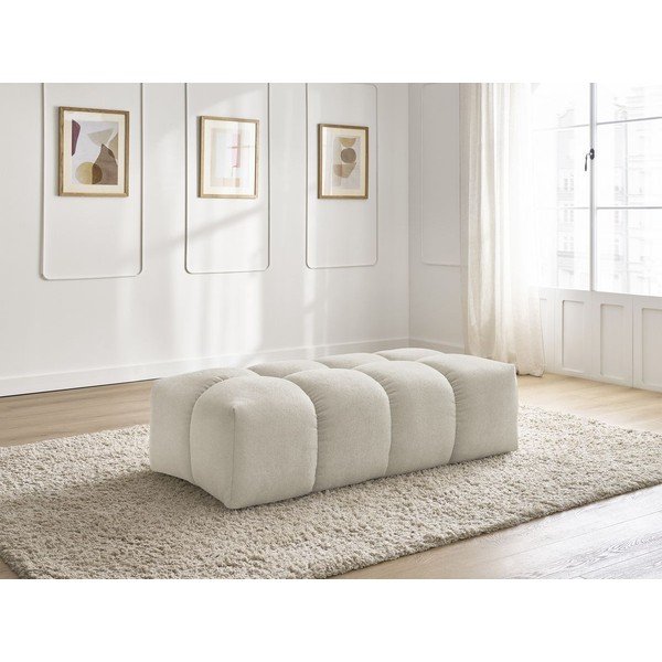 Bézs zsenília lábtartó Everest – Bobochic Paris-image-1