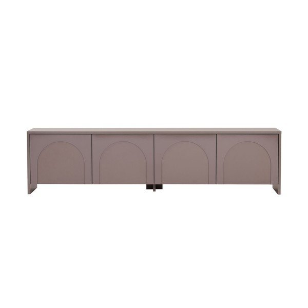 Szürkésbarna TV-állvány 180x45x32 cm Aurelia – Kalune Design-image-4