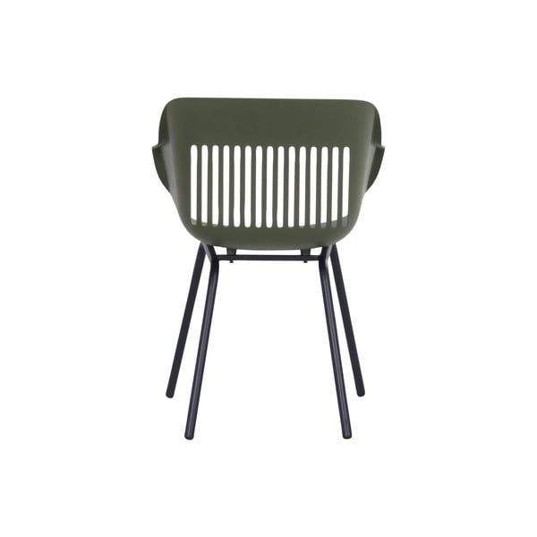 Sötétzöld műanyag kerti szék szett 2 db-os Jill Rondo – Hartman-image-4
