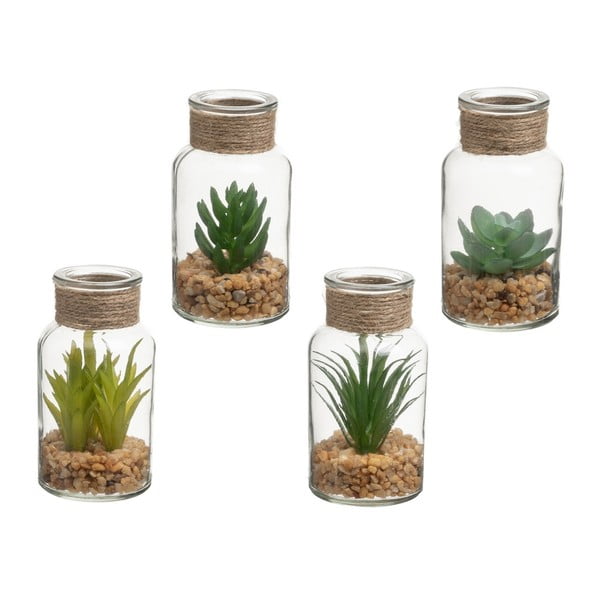 Műnövény szett 4 db-os (magasság 12 cm) Cactus – Casa Selección