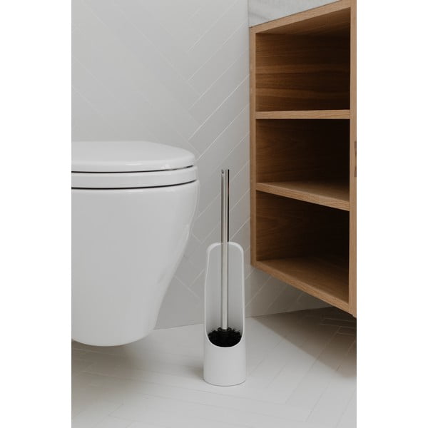 Fehér műanyag WC-kefe Touch – Umbra-image-3