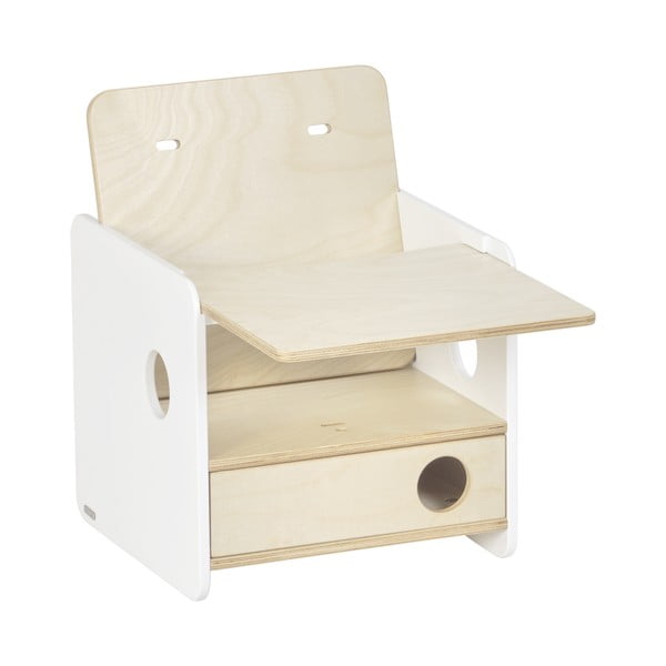 Natúr színű etetőszék tálca Nuun – Kave Home-image-3