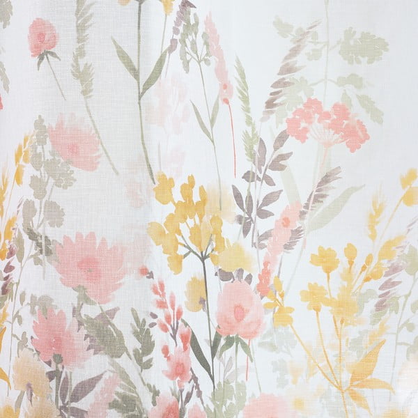 Fehér voile fényáteresztő függöny 140x183 cm Countryside Floral – Catherine Lansfield-image-3