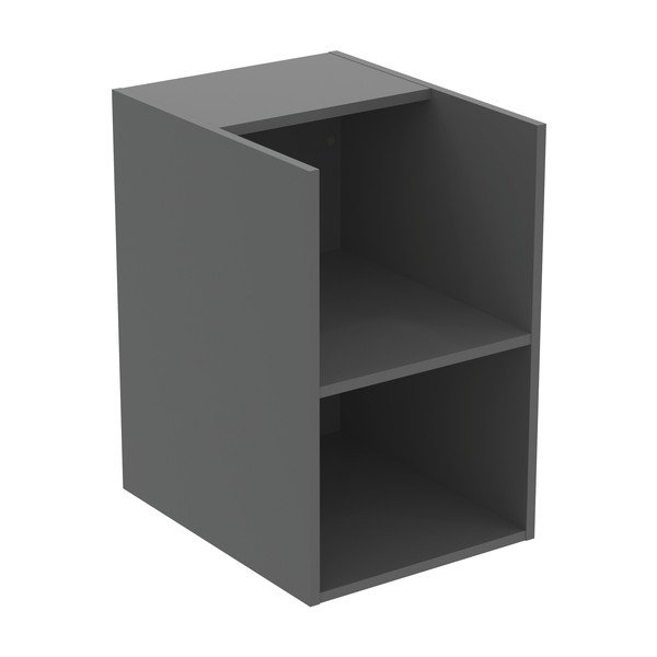 Szürke alacsony-fali fürdőszoba szekrény 40x63 cm i.Life B – Ideal Standard-image-2