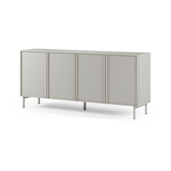 Krémszínű szekrény 180x80x42 cm Brise – Marckeric-image-4