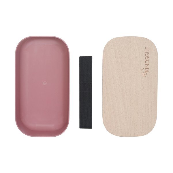 Gyerek uzsonnás doboz Dusky Pink – Kindsgut-image-3