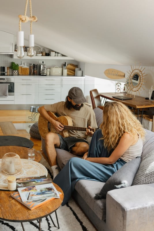 Inspirációk: Nappali, Boho stílus, Vendégségben