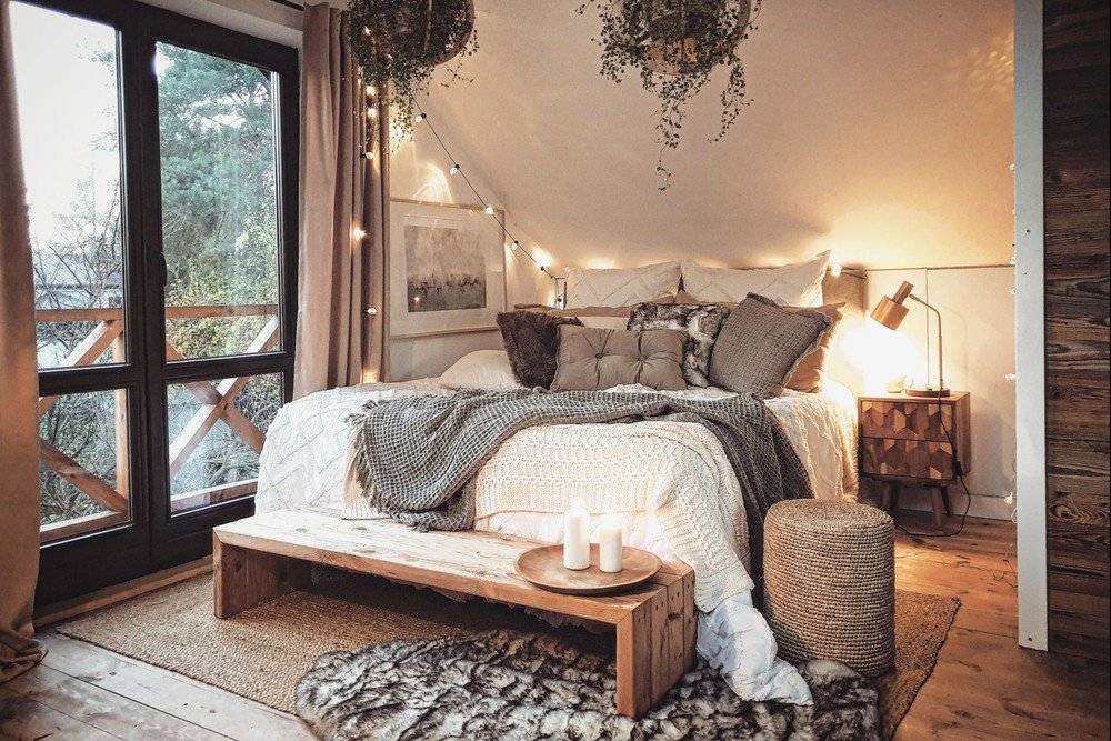 Inspirációk: Téli, Hálószoba