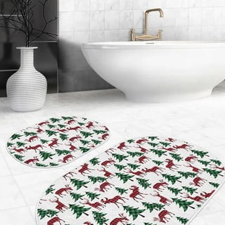 Karácsonyi fürdőszoba textíliák