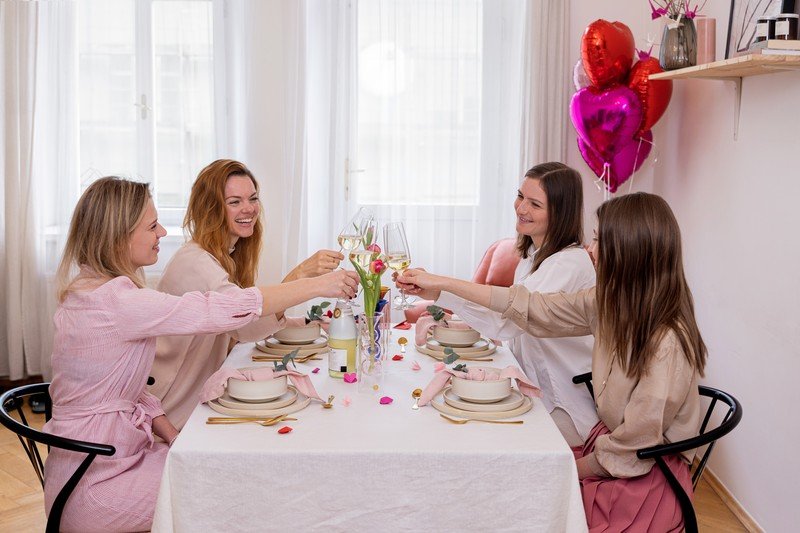 Inspirációk: Valentin nap, Étkező