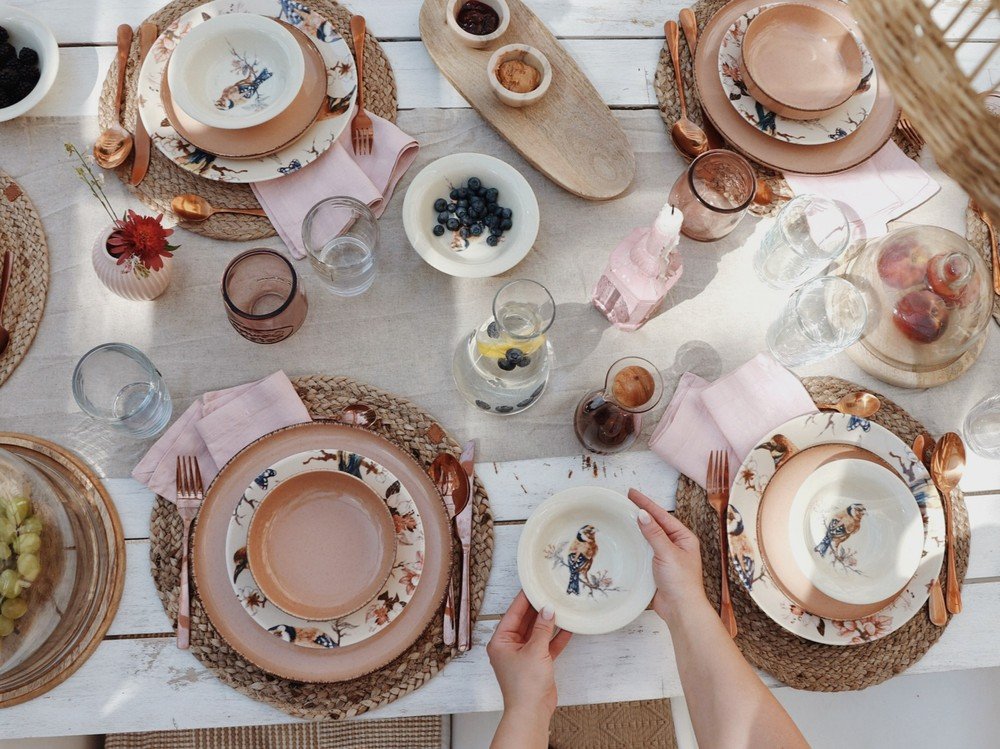 Inspirációk: Étkező, Romantikus stílus