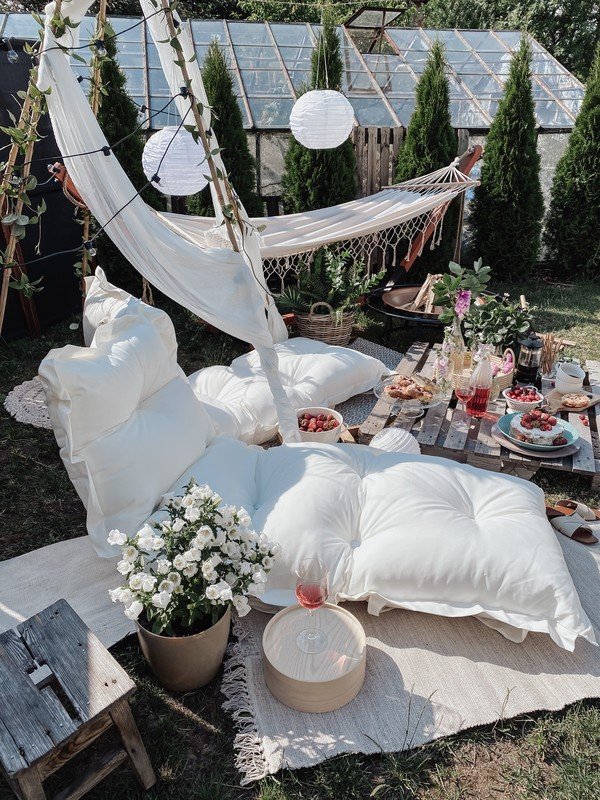 Inspirációk: Kert, Nyár, Boho stílus