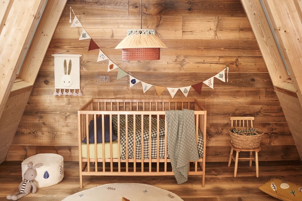 Inspirációk: Gyerekszoba, Skandináv stílus, Textíliák