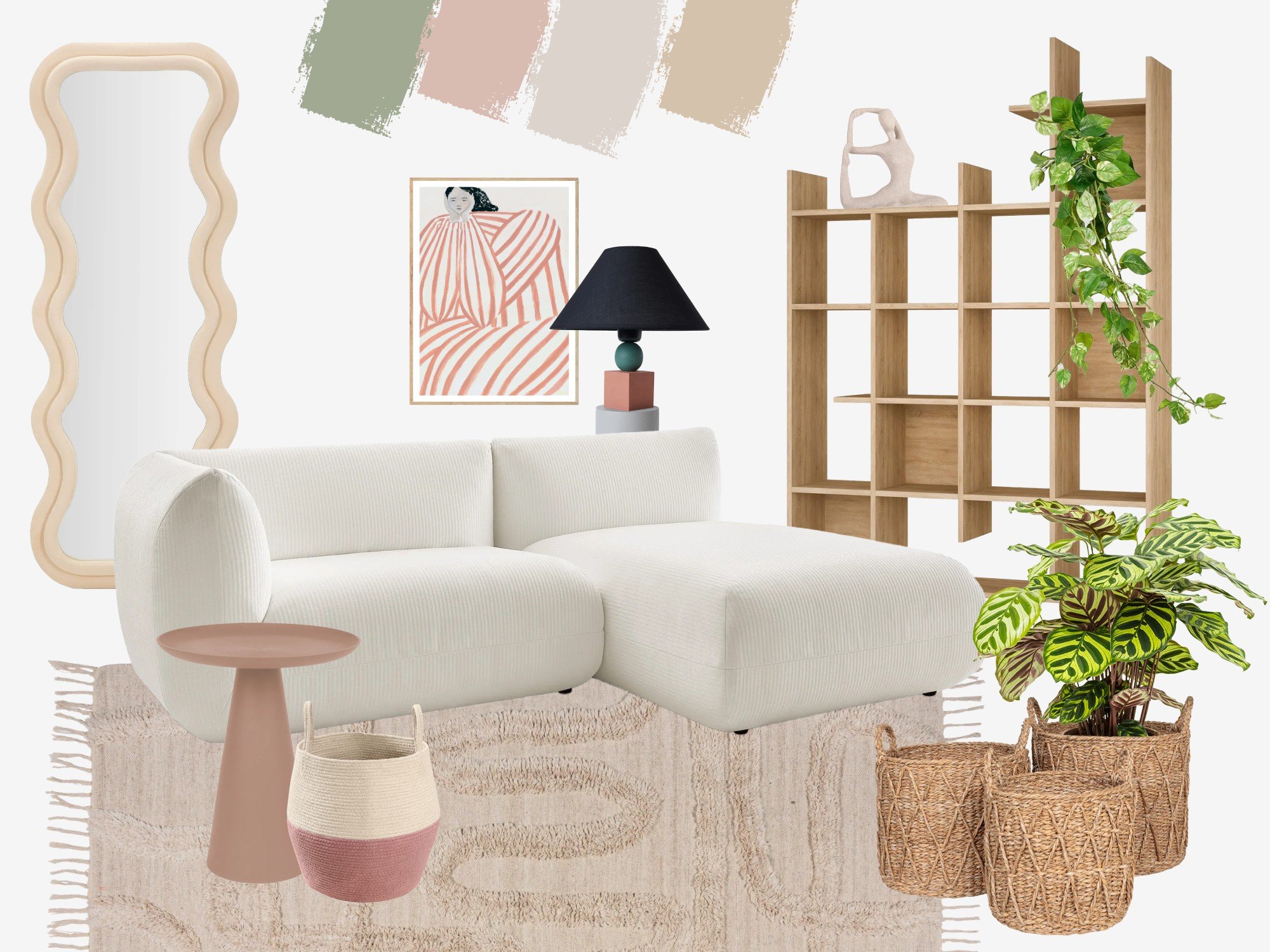 Válassz fémet, üveget vagy rattant. A kiegészítők otthonosabbá teszik a szobát, de a világos színek és az egyszerűbb minták szabálya vonatkozik rájuk.