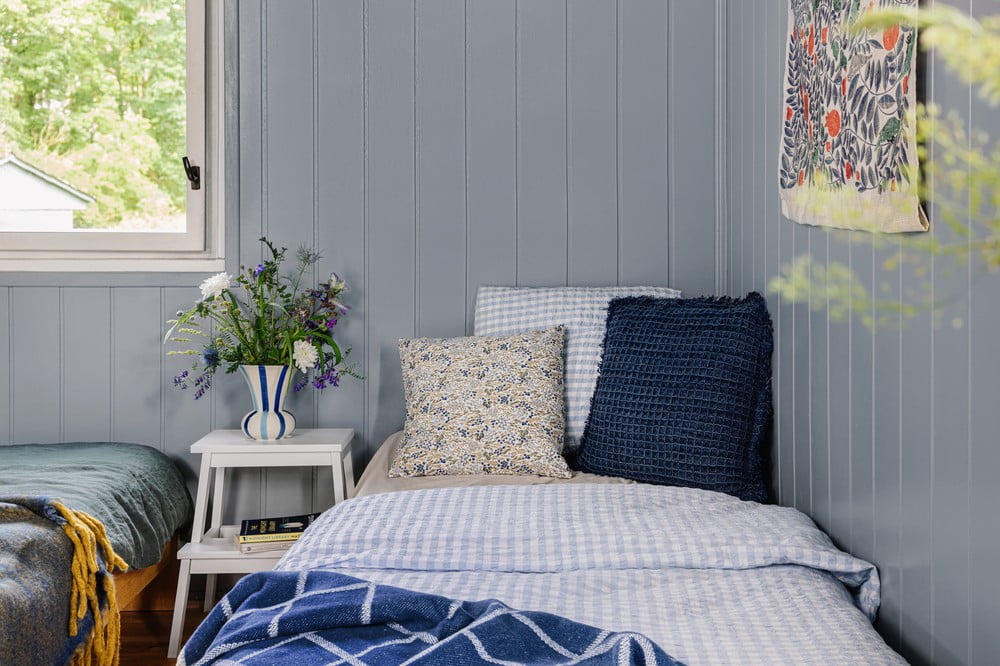 Inspirációk: Rusztikus stílus, Hálószoba, Textíliák