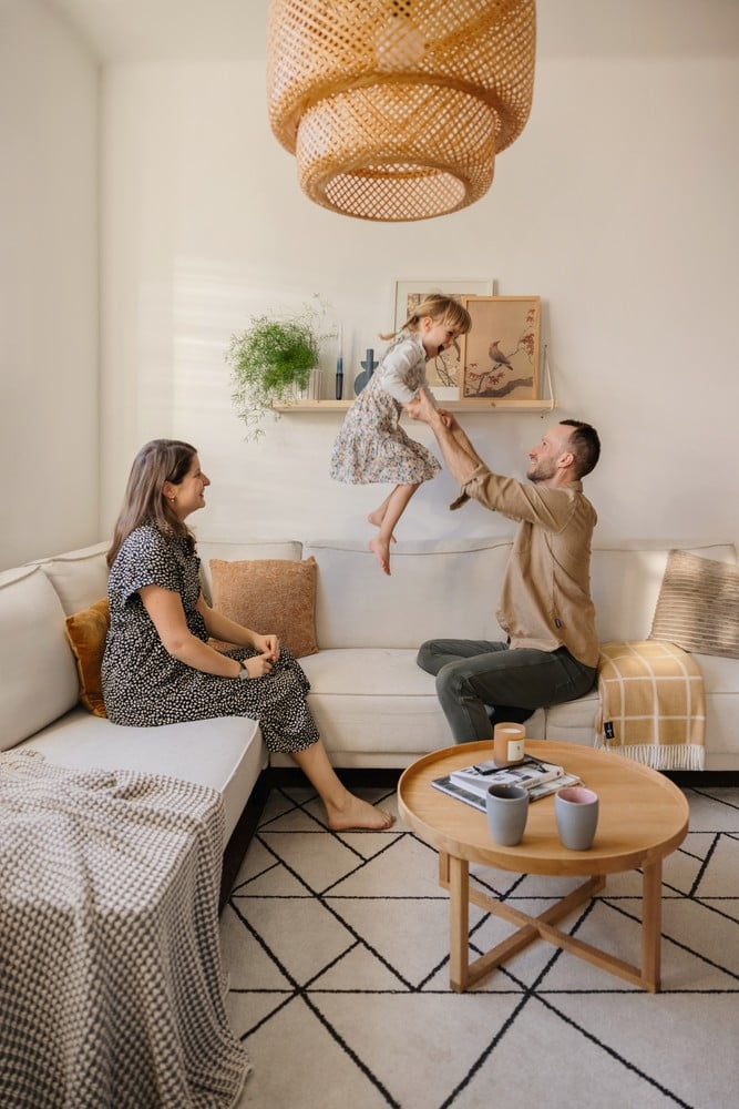 Inspirációk: Nappali, Skandináv stílus, Textíliák