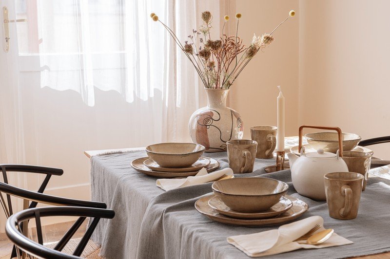 Inspirációk: Boho stílus, Étkező