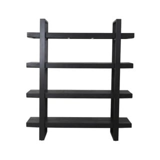 Fekete polcos állványok