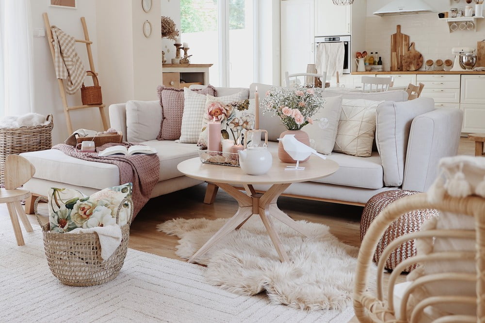 Inspirációk: Nappali, Romantikus stílus