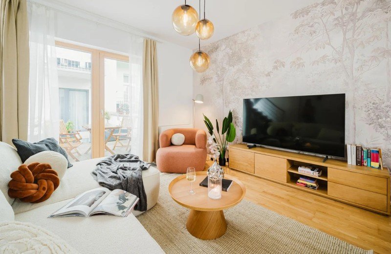 Világos és harmonikus loft lakás