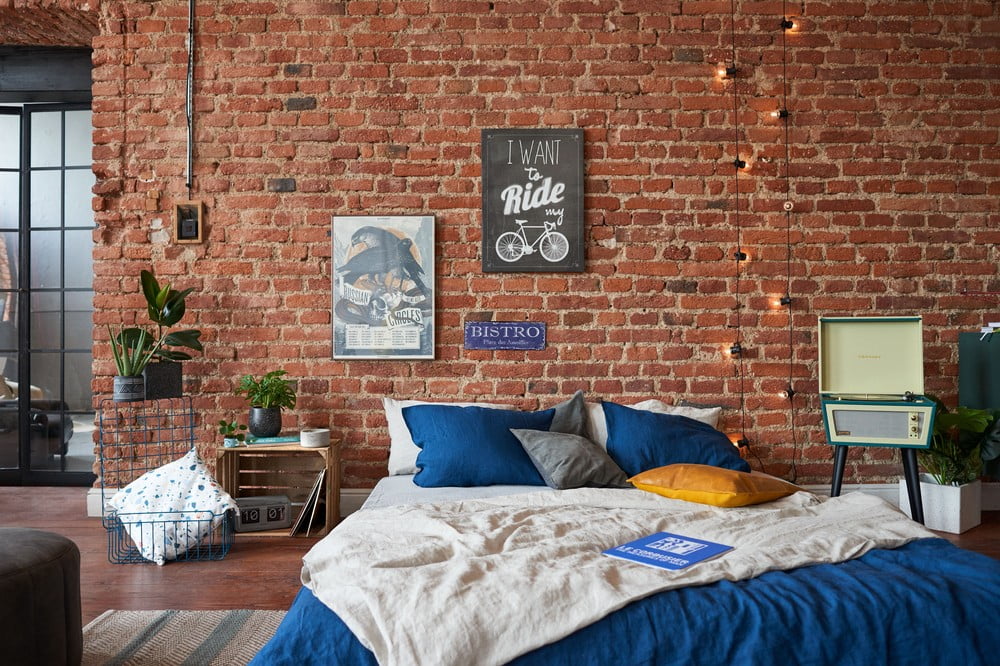 Inspirációk: Hálószoba, Indusztriális stílus