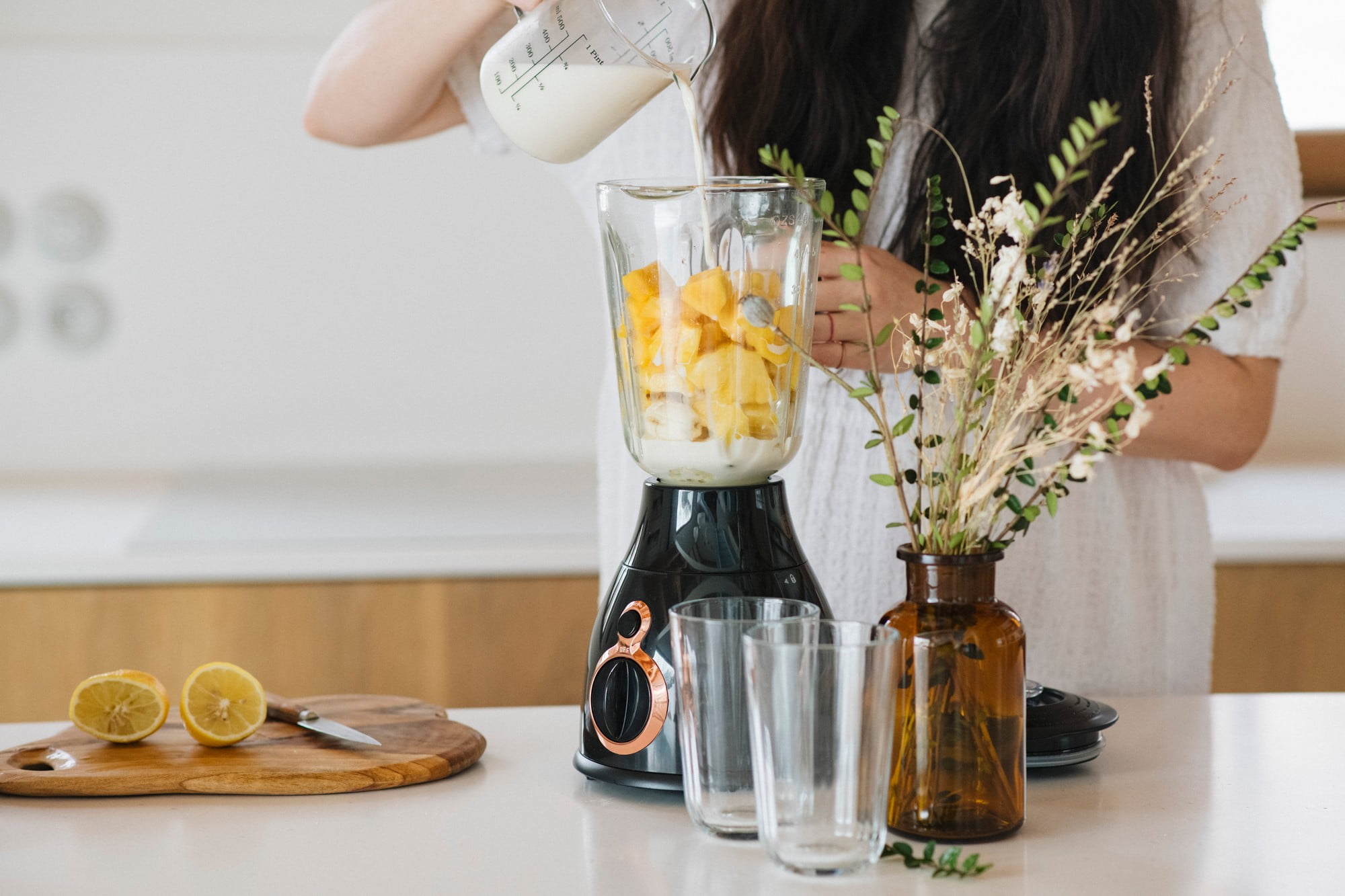 A tízórait egy gyümölcsös smoothie-val is kiegészítheted.