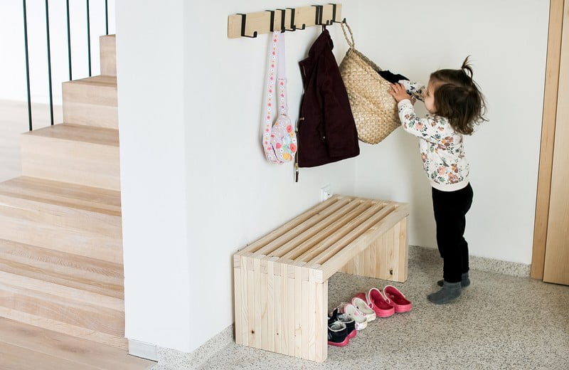 DIY: Így készíts stílusos gyerekpadot fából
