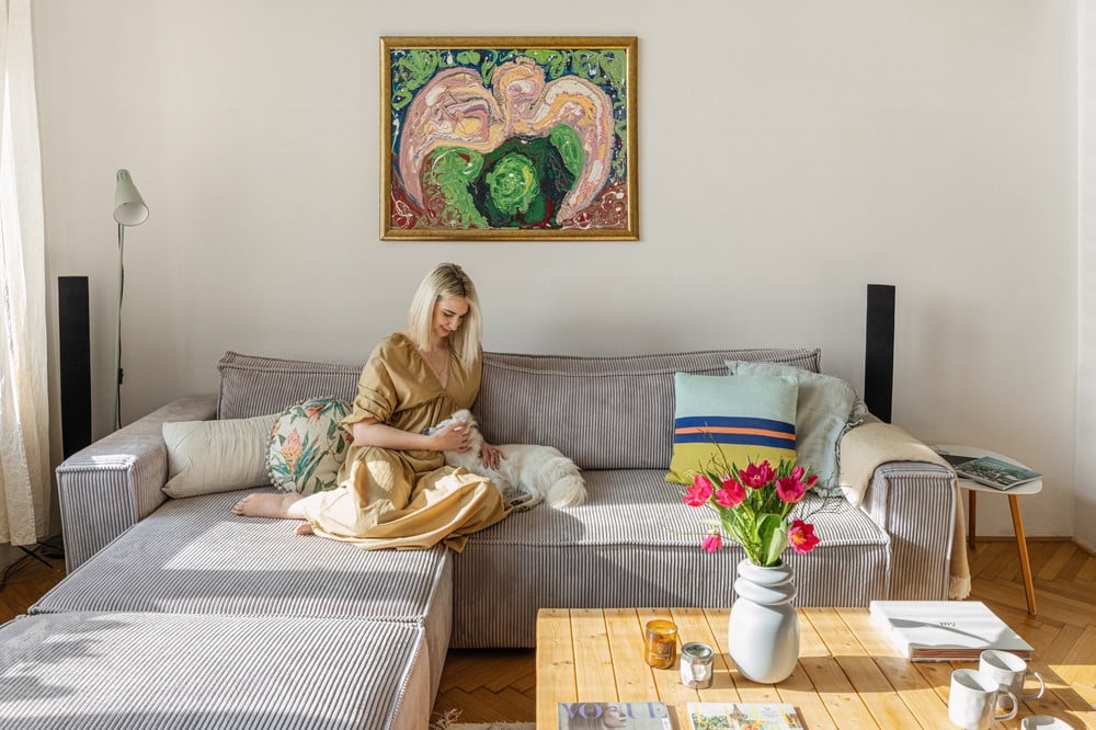 Inspirációk: Nappali, Skandináv stílus, Textíliák